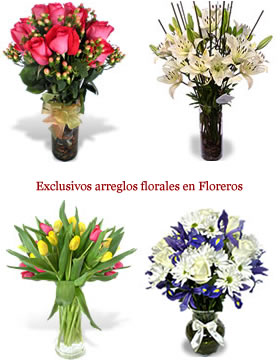 Exclusivos arreglos florales en Floreros
