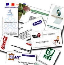 Tarjetas de Presentaci&oacute;n